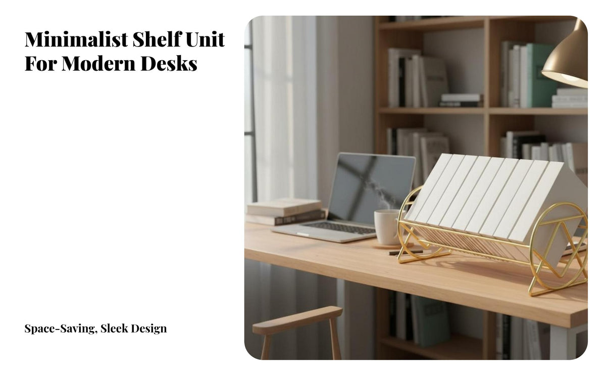 L-Shaped Bookend Space-Saving Book Holder Multi-Functional Desktop Organizer for Office Workers, Librarians, book rack, Study Room, Library