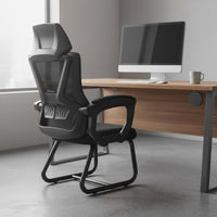 Reclines up to 135 Degrees Office Napping Chair Adjustable Support Ergonomic Reclining Chair for Gamers, Students, Study Room