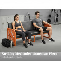 configurable assembly factory-and design Booth and Chair Combo Sturdy Construction business-grade Furniture Retro Design Restaurant Dining Set for Business Owners, Apartment Dwellers, Lounge Area, Game Room, Kitchen, breakfast area