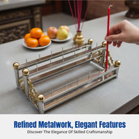 Stainless Steel Candle Holder, Pin-Type Multi-Needle Rack, For Temple, Buddhist Qingming Event