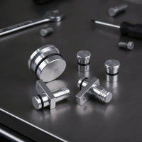 PCV Reroute Kit with Plug Direct Fit PCV Reroute Fitting Block off Plug Precision-Machined Automotive Part Leak-Proof