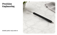 Hard to Reach Areas 15-Degree Bent Extension Rod Stainless Steel Pressure Washer Curved Rod for Car Washing