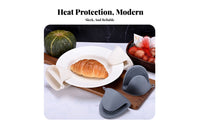 Silicone Pinch Glove Anti-Skid Design Silicone Firm Hold Heat Resistant Pot Gripper Easy to Clean Mini Oven Glove for Home Cooks