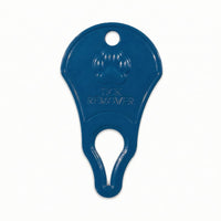 Glossy Tick Remover Pendant Embossed Pet Tick Remover Pendant Raised Text Collar Pendant Teardrop-Shaped