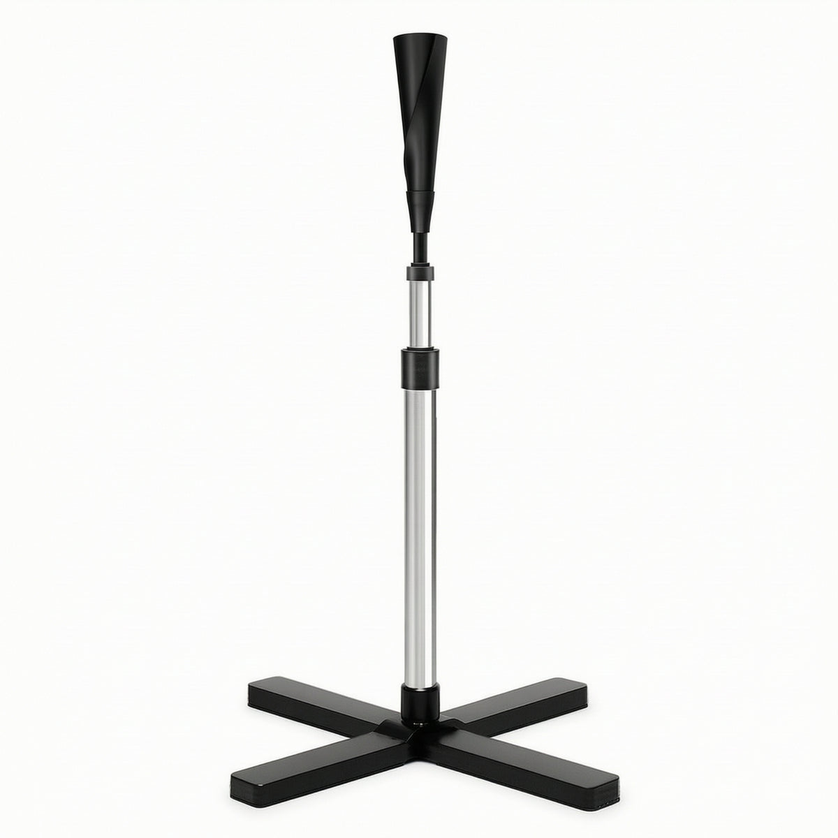 Batting Tee Weighted Hitting Tee Training Stand Telescoping for Softball Players, Home Practice, Garage Workouts