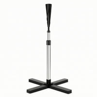 Batting Tee Weighted Hitting Tee Training Stand Telescoping for Softball Players, Home Practice, Garage Workouts