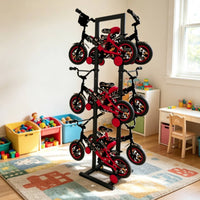 Bike Display Rack Vertical Bike Rack Space-Saving for Retail Store, Families