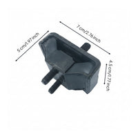 Engine Mount with Threaded Fasteners Shock Absorbing Vibration Isolator with Threaded Fasteners Block for Go Karts, Rough Terrain Vehicles