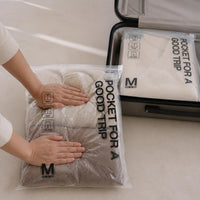 Travel Hand-Roll Compression Storage Bags for Clothes, Shoes, and Socks