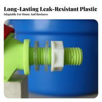 Compost Bin Tap High Flow Fermentation Container Spigot Plastic Container Spigot Leak-Resistant Gasket Water Reservoir Faucet