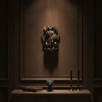 Gothic Sculptural Sconce Fantasy-Inspired Decorative Sconce Rustic Wall Light Fixture Organic for Entryways