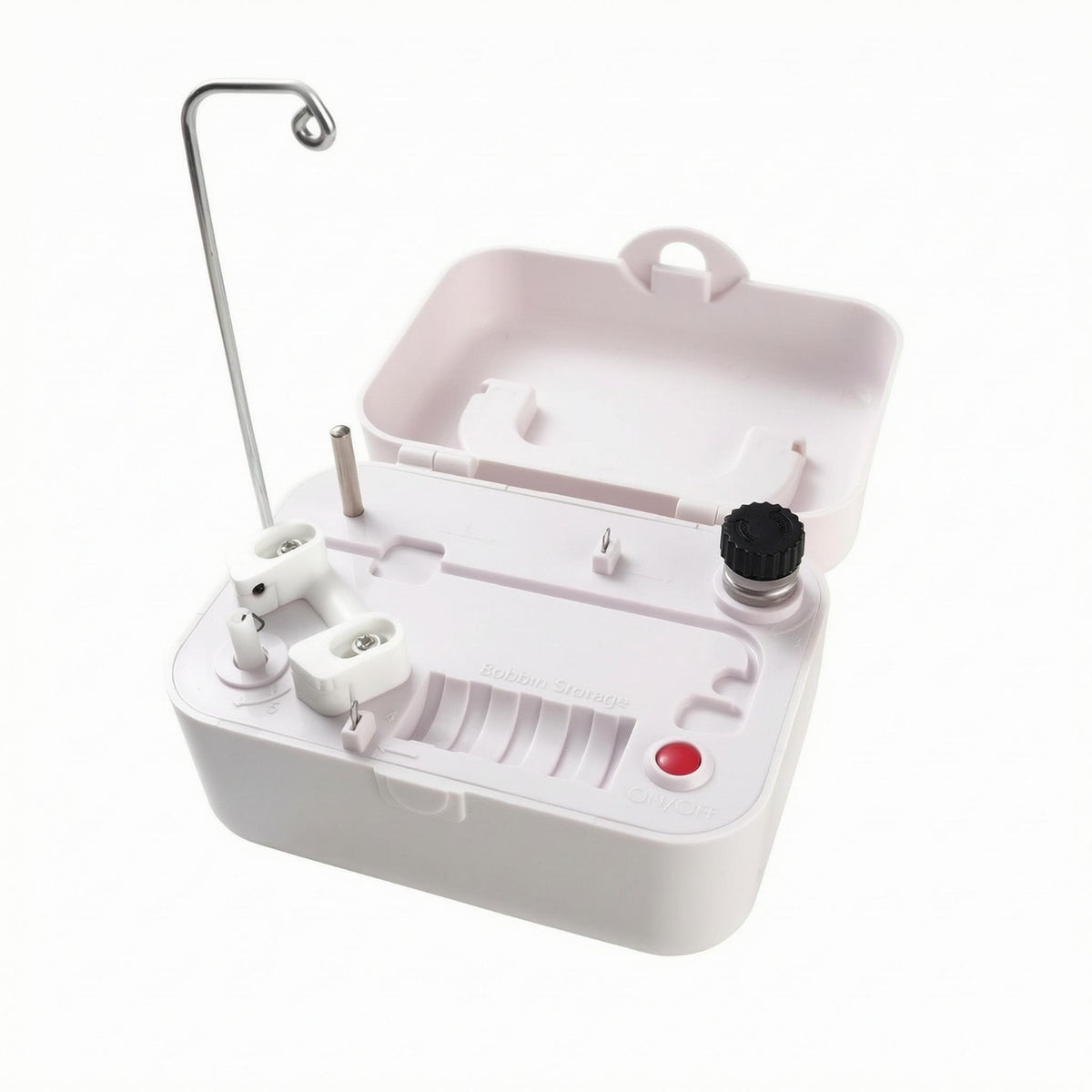 Electric Bobbin Winder Portable Bobbin Winding Machine Plastic Space Saving