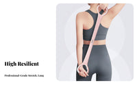 Double Loop Resistance Band High Double Loop Exercise Band Anti-Slip Grip Stretching Pull Rope for Women, Beginners, Stretching, Strength Training
