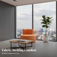 Creative design Cylindrical Pouf Multi-Purpose Indoor Seating Comfortable Stool Modern Design for Office Workers, Homeowners, Kindergarten, Shopping Mall, Rest Area, Living Room