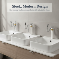 Stainless Steel Pop-Up Drain Assembly with Tailpipe for Bathroom Sink