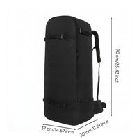 Soft-Sided Backpack-Style Carrying Bag Heavy-Duty Outdoor Gear Bag Breathable Backpack with Shoulder Straps Compact for Surfers, Wave-Riding Trips