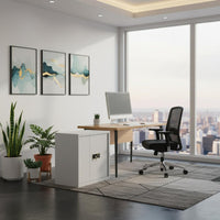 Intelligent Alarm Biometric Document Safe Large Capacity Password Protected Storage Cabinet