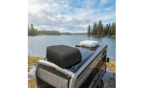 Waterproof RV Rooftop Air Conditioner Cover All-Season Recreational Vehicle Air Conditioning Cover with Storage Bag Windproof Dustproof for Campers