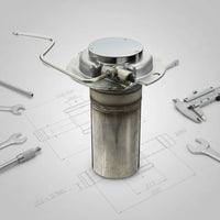 Stainless Steel 5kw Heater Combustion Chamber Heat Resistant D4 Heater Burner Tube for Garage