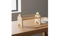 Wooden Pliers Rack Solid Wood Desktop Pliers Organizer Compact Size Jewelry Tool Holder Stand for Crafters, Workbench, Craft Room