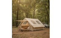 Inflatable Cabin Tent Easy Setup Inflatable Shelter Waterproof Shelter for Campers, Families, Camping, Outdoor Adventures
