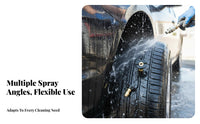 Color Coded 1/4 Inch Quick Connect Spray Nozzle Stainless Steel Construction Pressure Washer Nozzle Tip Long-Lasting for Car Washing