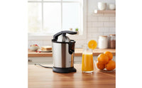 Easy to Clean Automatic Orange Press Quiet Drive Lever Press Juice Extractor for Home Bar