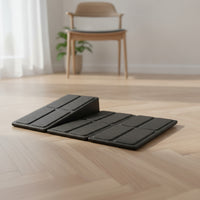 Non-Slip Calf Stretch Wedge Stable Squat Wedge Sloped Stretch Board Sturdy for Fitness Enthusiasts, Athletes, Home Gym, Physical Rehabilitation, Mindfulness Practice Studio