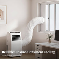 Portable Air Conditioner Exhaust Hose | Flexible Extendable Construction, Spiral Ribbing for Support, Portable Air Conditioner Vent Hose, Apartments