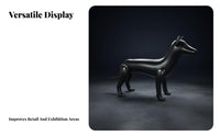 Lightweight Inflatable Dog Mannequin Reusable Dog Clothing Display Model Easy to Clean for Children, Product Photography