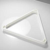 Long-Lasting Billiard Triangle Rack Reinforced Corners Pool Triangle Rack Thickened Material Billiards Equipment Polished Surface for Children