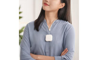 Portable and Lightweight Necklace Air Purifier Eliminates Smoke Neck Hanging Air Purifier Removes PM2.5 for Travelers, Outdoor, Travel
