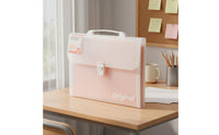 Large Capacity A4 Accordion Folder Multi-Layer 13-Pocket File Organizer Secure Buckle Closure Accordion File Organizer Easy to Organize for Students, Exam, School