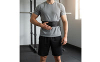 Leather Lever Belt Thick Leather Weightlifting Belt Rigid Training Gear for Strength Training, Deadlifting