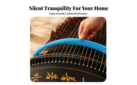 Lighted Guzheng Mute Strip Decorative Illumination Guzheng Practice Mute Bristle-Like