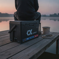 Fishing Box with Inner Tool Layer Rugged Tackle Storage Box for Anglers