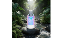 Iridescent Waterproof Bucket Bag PVC Material Holographic Dry Bag Multi-Functional Fold-down Top Waterproof Sack for Boating, Swimming, Camping