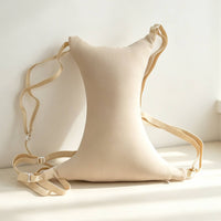 Contoured Chest Support Pillow Lightweight Chest Pillow with Straps Anatomically Shaped Skin-Friendly for Bed