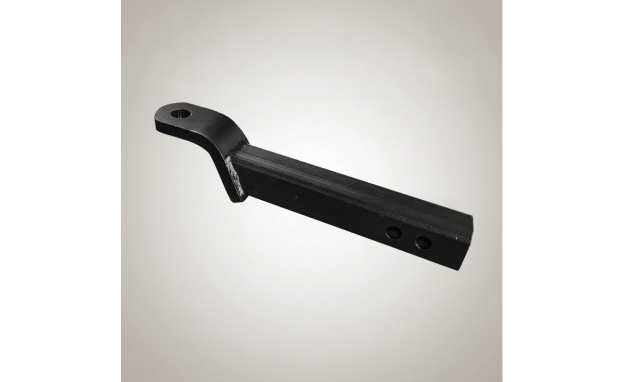 Black Coated Trailer Arm Hollow Tow Arm Rugged Towbar Drawbar Long-Lasting for off-Road Recovery, Utility Trailers