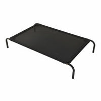 Elevated the Ground Raised Metal Frame Pet Bed Year-Round Use Metal Frame Dog Bed Easy to Clean for Large Dogs, Indoor, Living Room, Bedroom