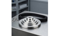 Stepped Belt Pulley Machined Stepped Pulley with Keyway Long-Lasting