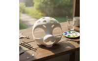 Printed Faceplate Base Rigid Costume Foundation with Eye Openings Sturdy for Cosplay