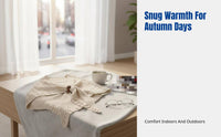 Elegant Korean Style Knitted Shawl, Plain Cape, Leather Buckle Neck Warmer