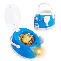 Kids' Mini Kitchen Appliance Pretend Play Set - Washing Machine, Refrigerator, Coffee Maker, Sewing Machine, Bread Maker, Scale Toys