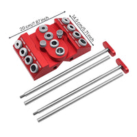 CNC-Machined Angle Drilling Jig Anodized Wood Drilling Jig Compact Angled Hole Drill Guide