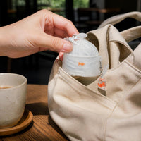 Goldfish Trash Bag Design Silicone Case for Apple AirPods 1/2/3/Pro/Pro 2/4 with Pendant