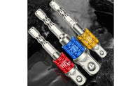 3 Pieces Hex-Shank Adapter Set Forged Power Tool Accessory Wear-Resistant
