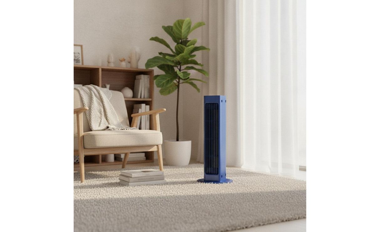 Bladeless Floor Fan Portable Floor Fan with Remote Control Smart for Dorm Room