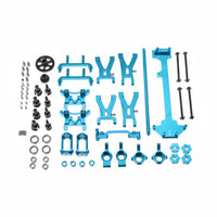 1/18 Scale RC Car Parts Kit RC Car Upgrade Parts Set High Performance Aluminum Upgrade Set for Outdoor Adventure