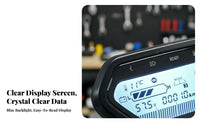 Dashboard 48V/60V/72V Compatible Electric Vehicle Instrument Cluster Wide Compatibility Pedal-Assist Bike Digital Screen Display